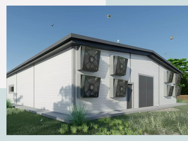 Строительство птичников в Дагестанских Огнях