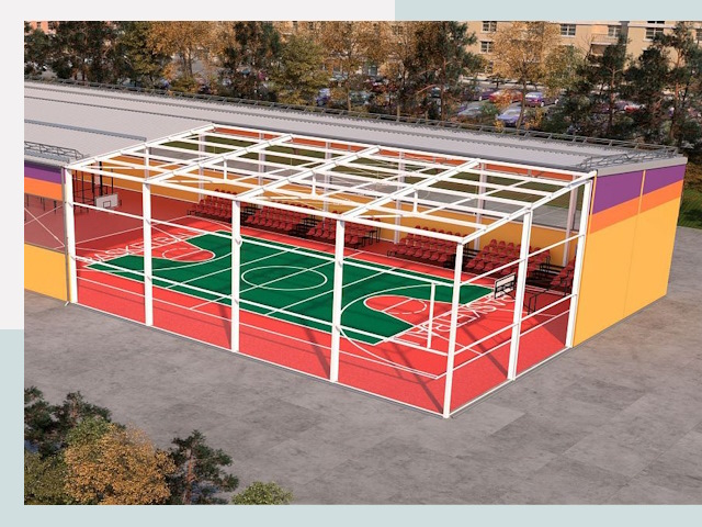 Спортивные сооружения в Дагестанских Огнях