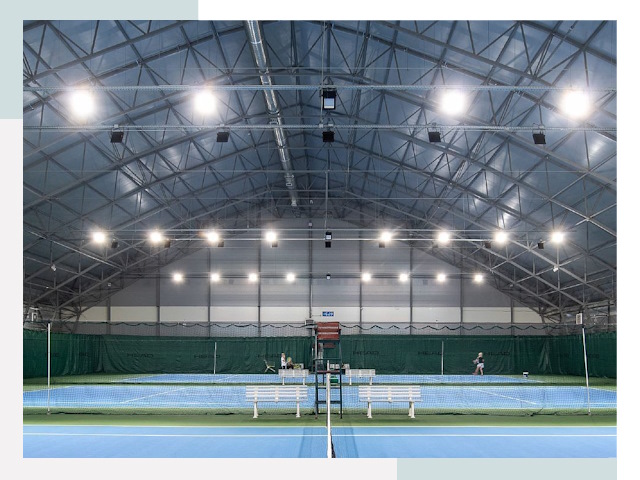 Строительство теннисных кортов в Дагестанские Огни от 619 руб.