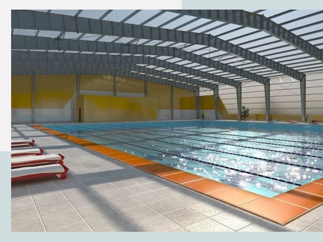 Строительство крытых бассейнов в Дагестанских Огнях