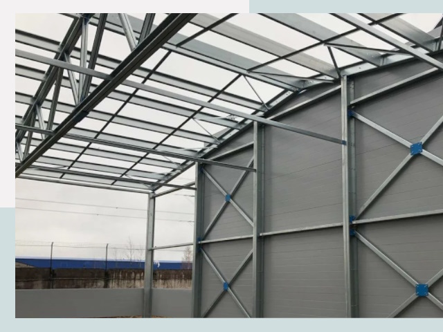 Каркасные ангары от СтальСтрой-Дгс по цене от 619 руб.