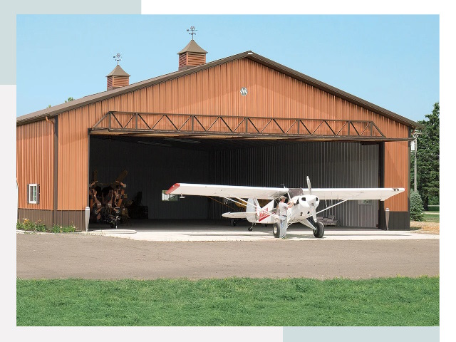 Ангары для самолетов в Дагестанских Огнях