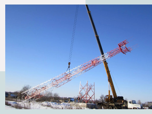 Строительство башен связи в Дагестанских Огнях от 619 руб.