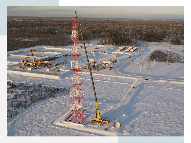 Мачты связи в Дагестанских Огнях