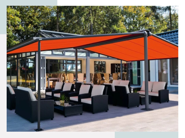 Навесы для кафе и ресторанов в Дагестанских Огнях