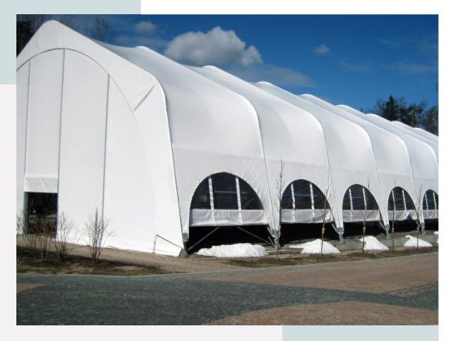 Каркасно-тентовые сооружения в Дагестанских Огнях