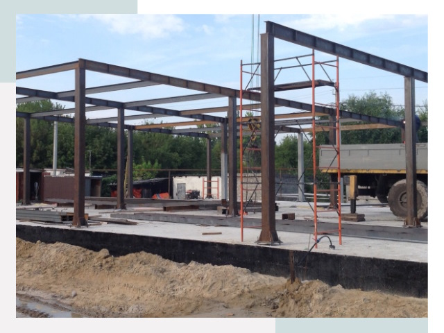 Фундамент для ангаров в Дагестанских Огнях